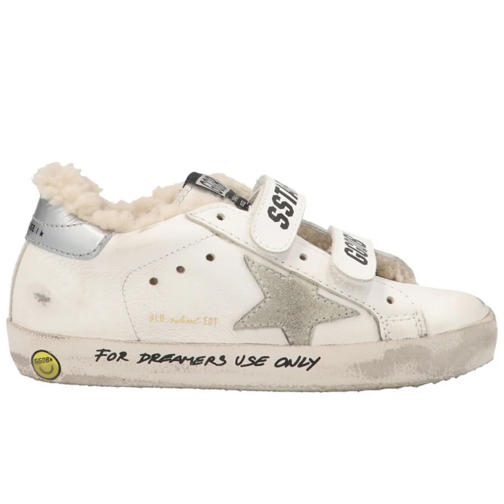 Golden Goose Kids Old School Low-Top Sneakers